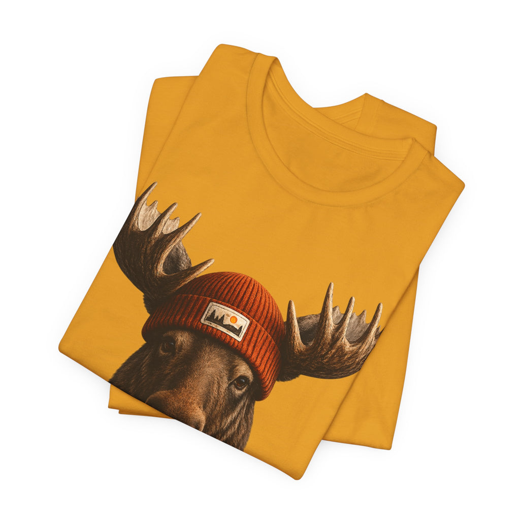 Moose in a Beanie