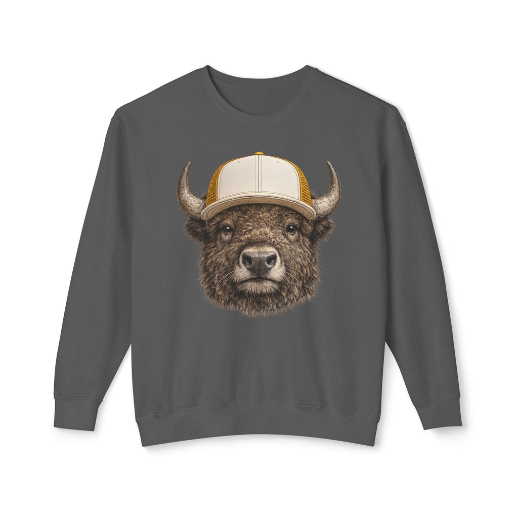 Trucker Hat Bison Sweatshirt