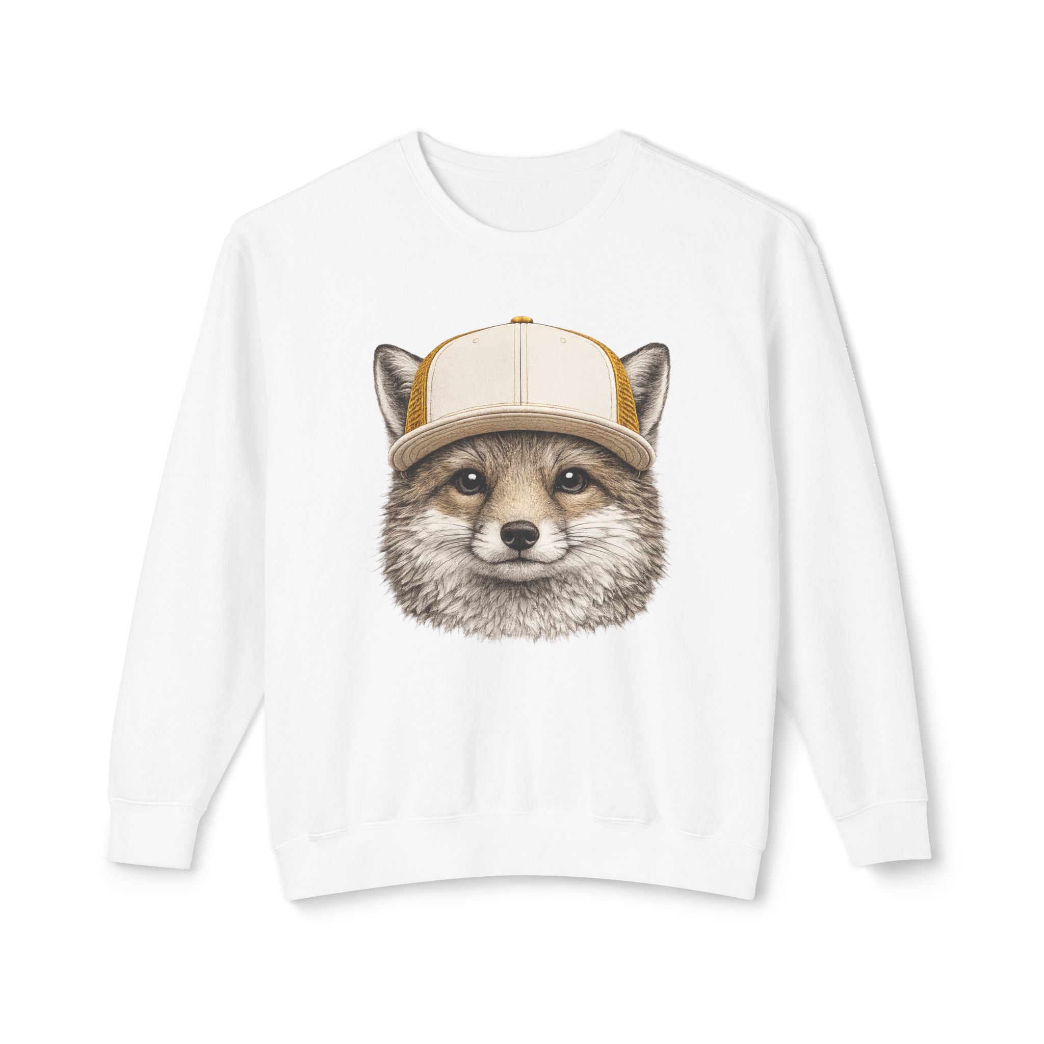 Trucker Hat Fox Sweatshirt