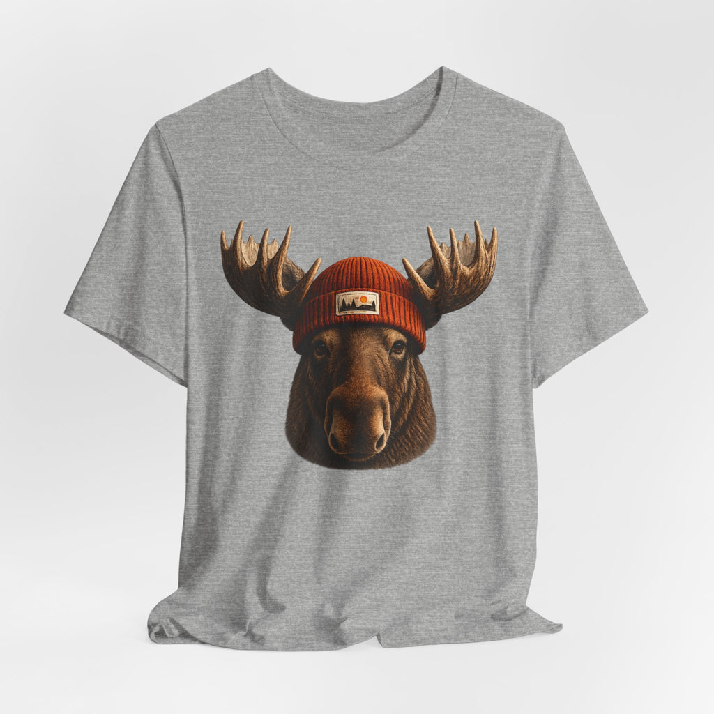 Moose in a Beanie