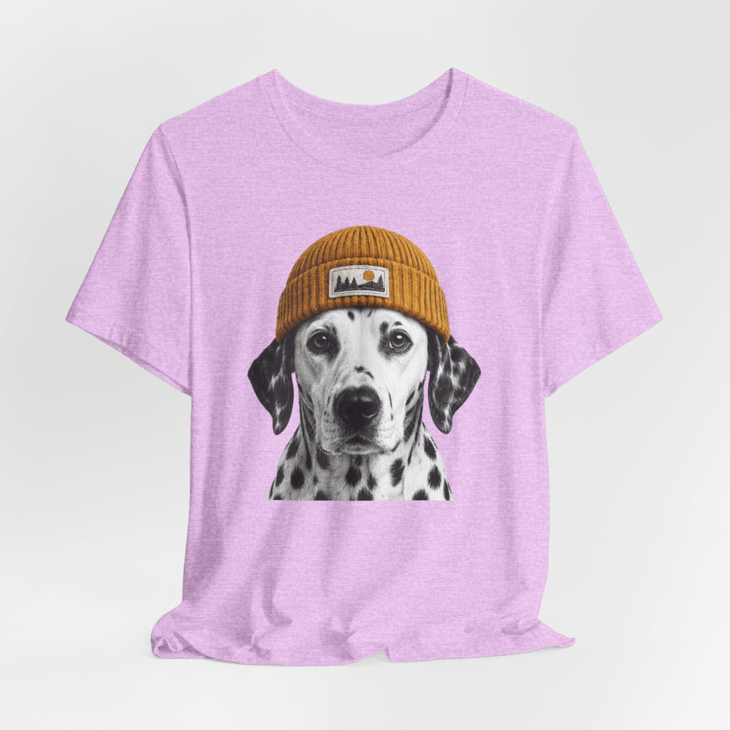 Dalmatian in a Beanie