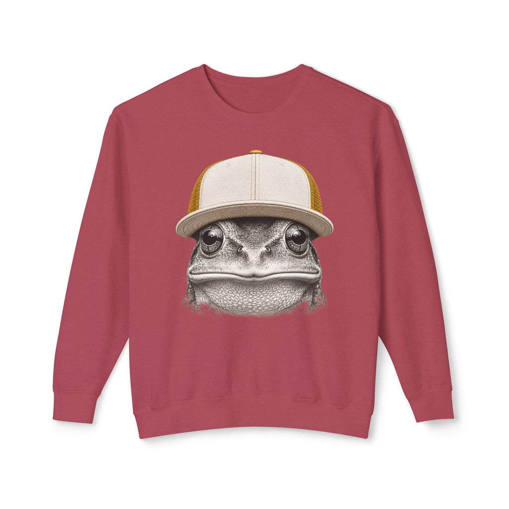 Trucker Hat Frog Sweatshirt