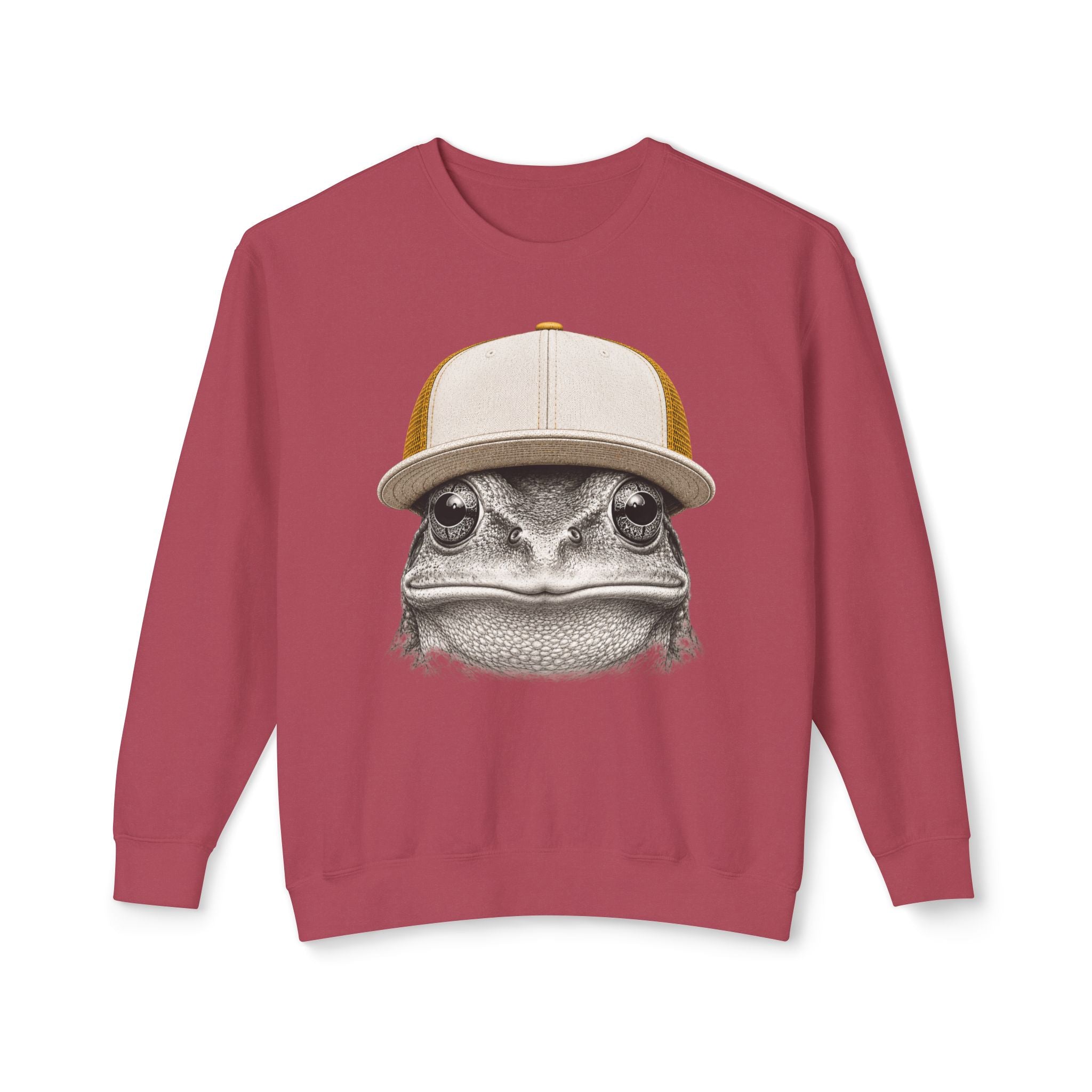 Trucker Hat Frog Sweatshirt