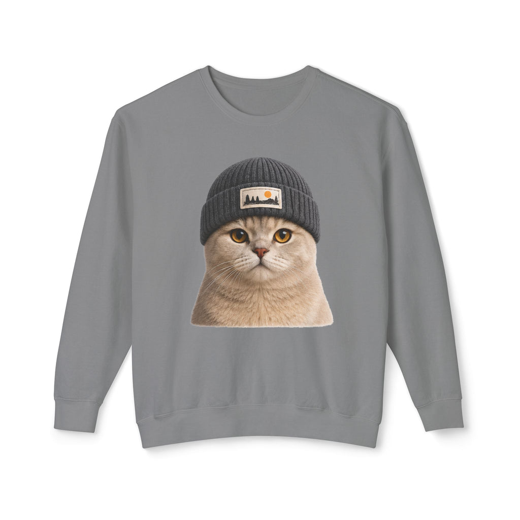 Cat Beanie Sweatshirt
