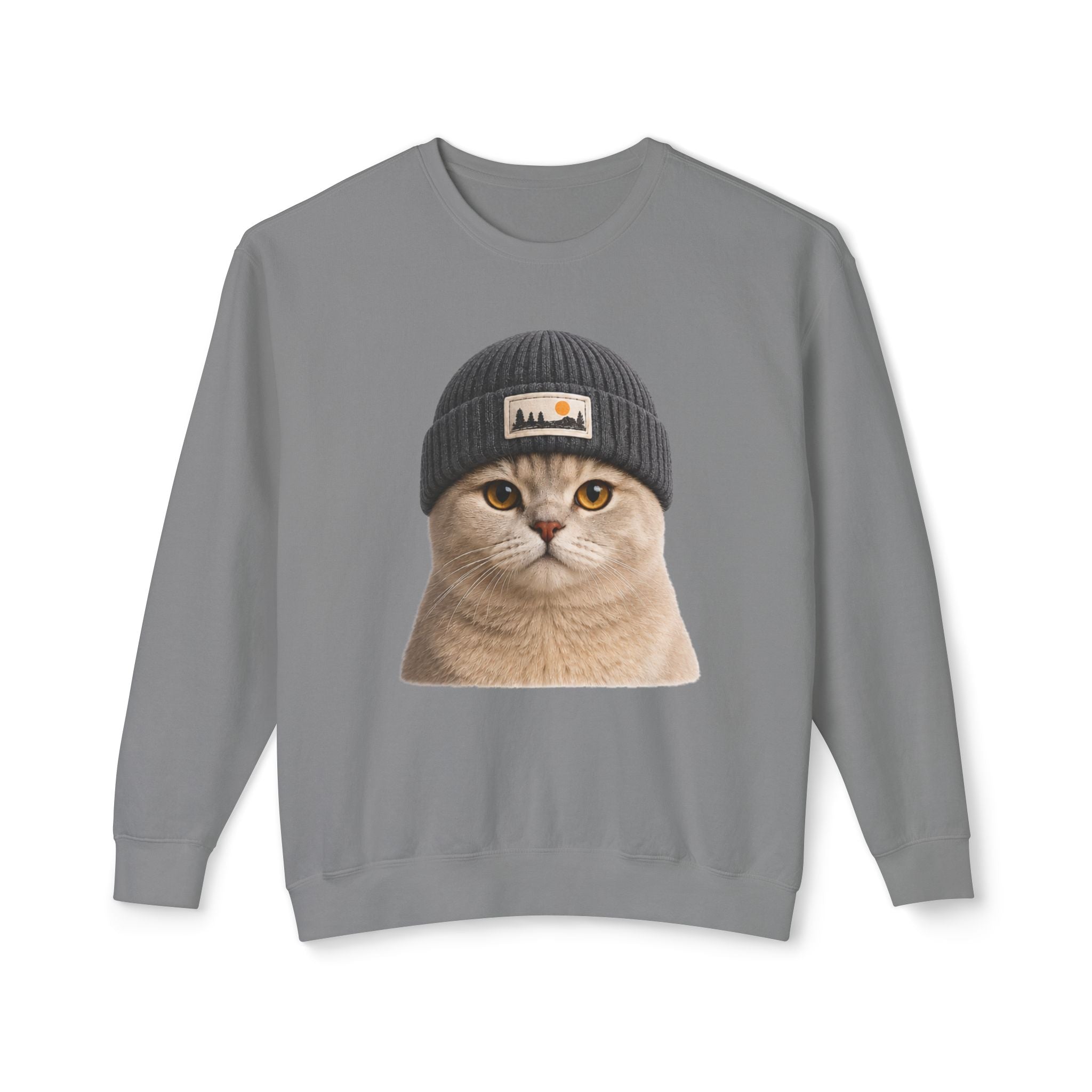 Cat Beanie Sweatshirt