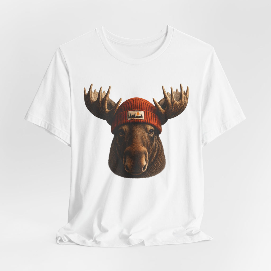 Moose in a Beanie