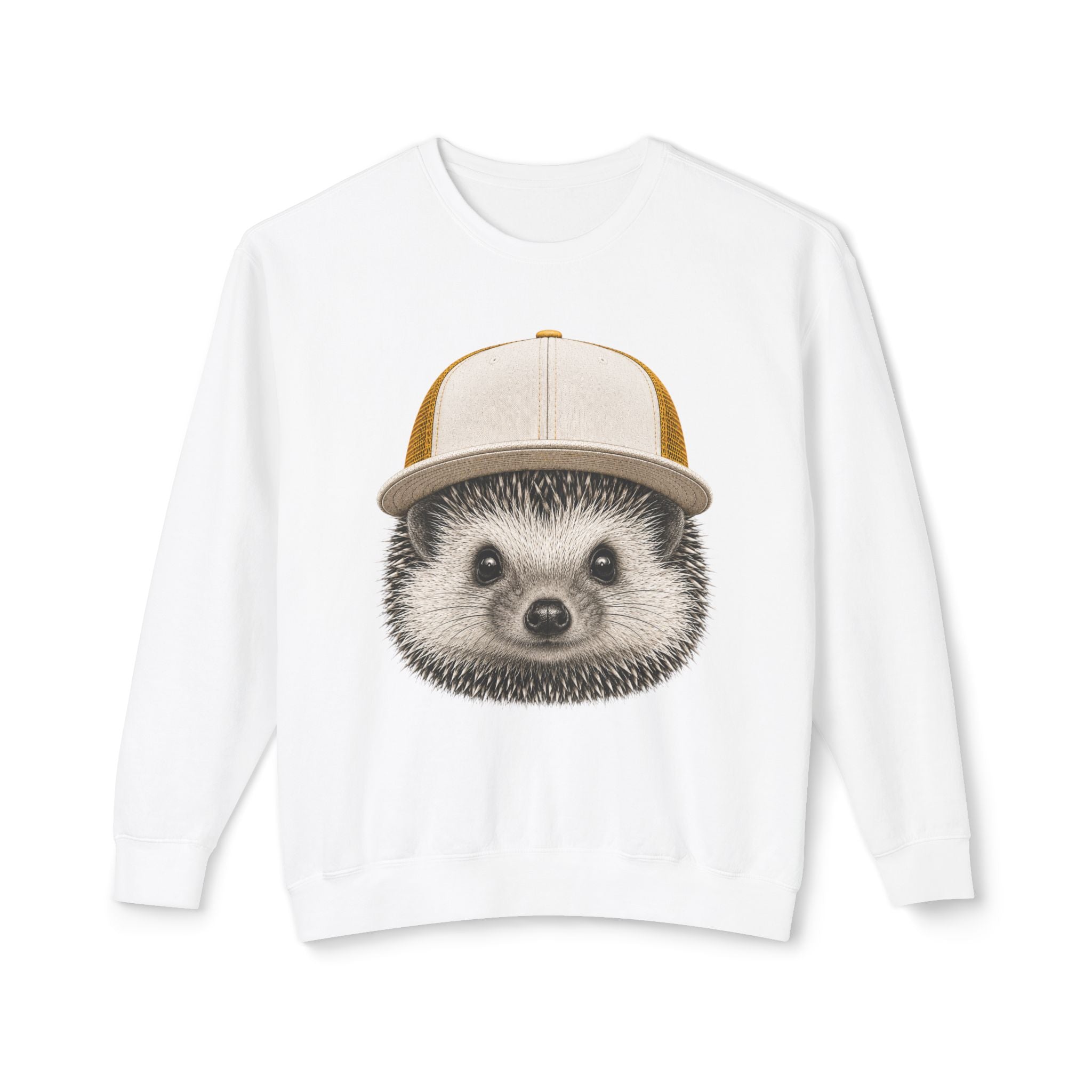 Trucker Hat Hedgehog Sweatshirt