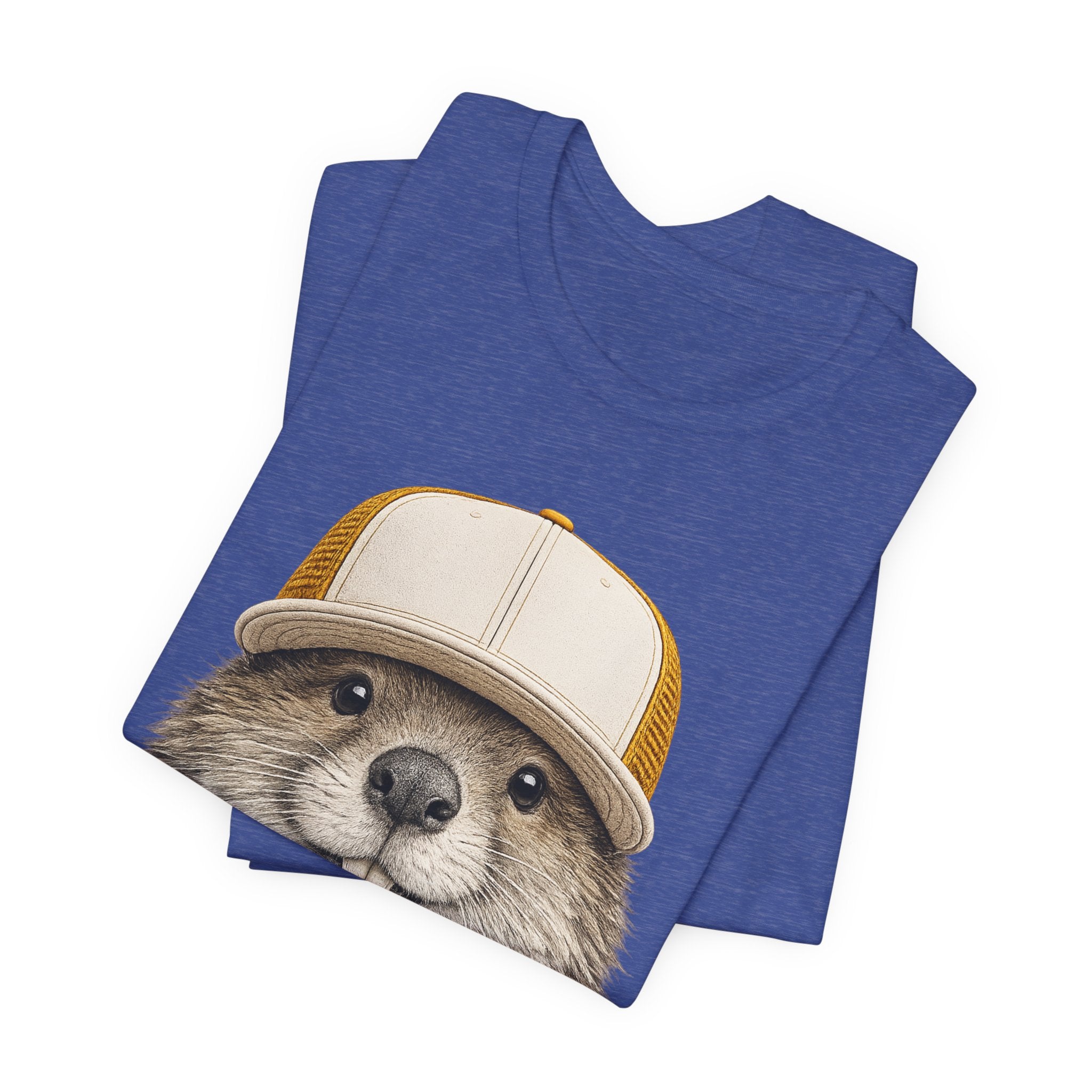 Beaver in Trucker Hat