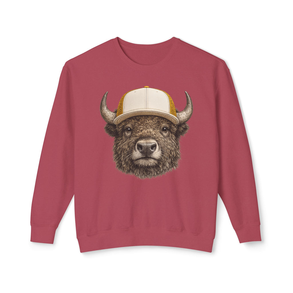 Trucker Hat Bison Sweatshirt