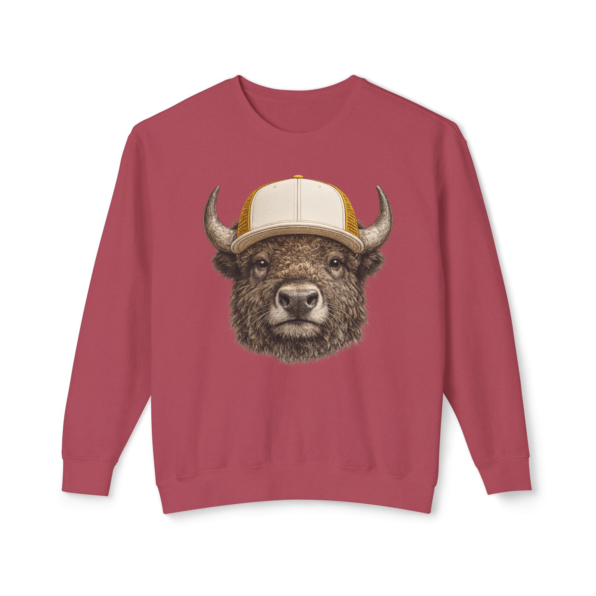 Trucker Hat Bison Sweatshirt