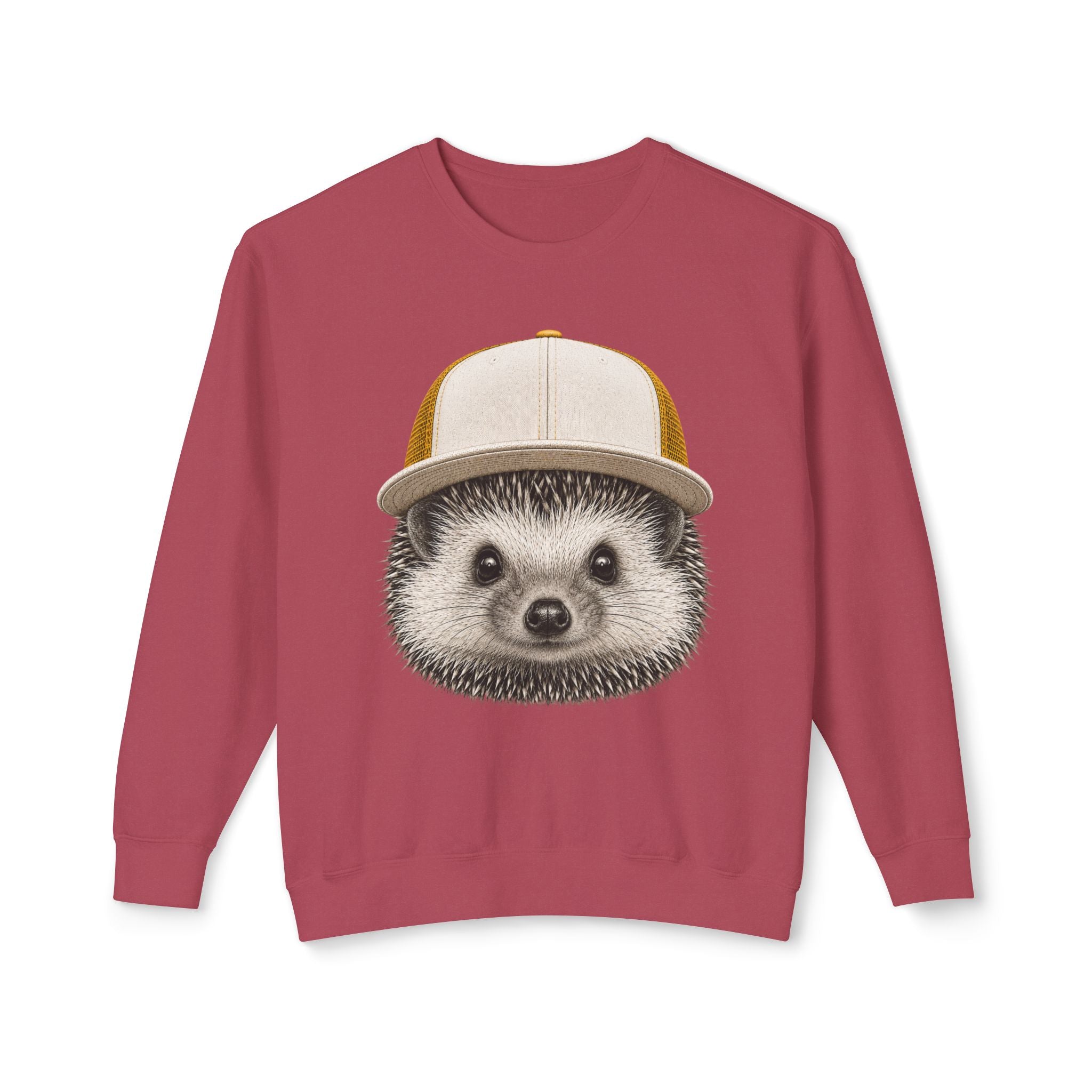 Trucker Hat Hedgehog Sweatshirt