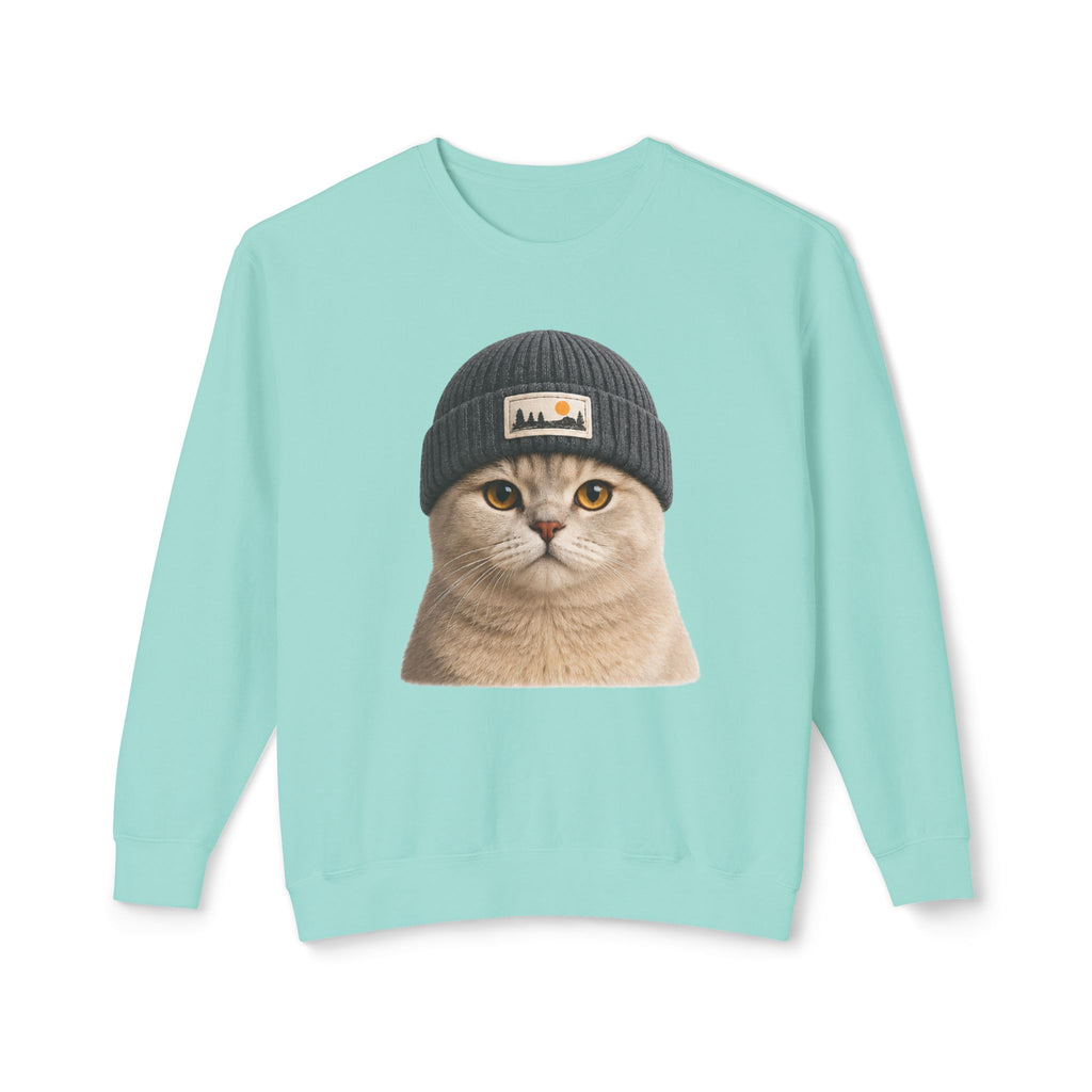 Cat Beanie Sweatshirt