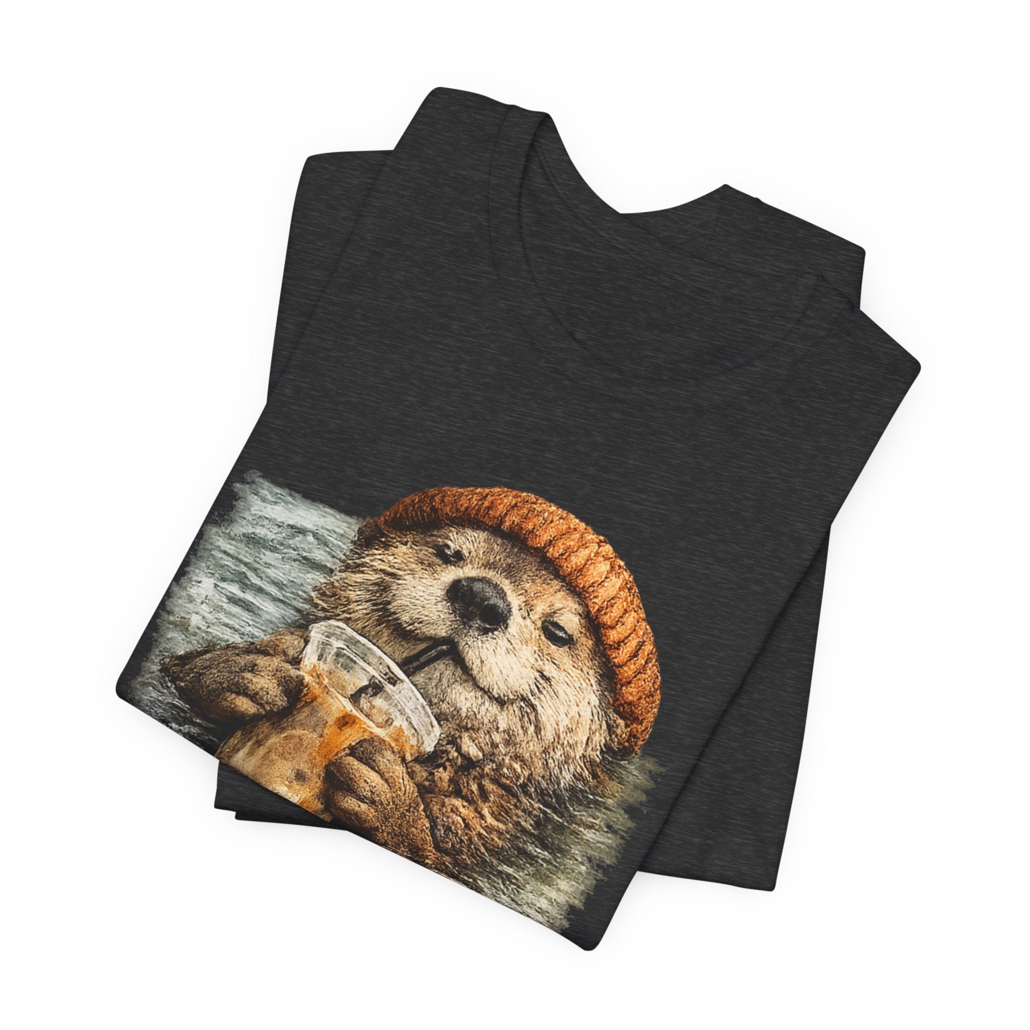 Beanie Beaver with Coffee