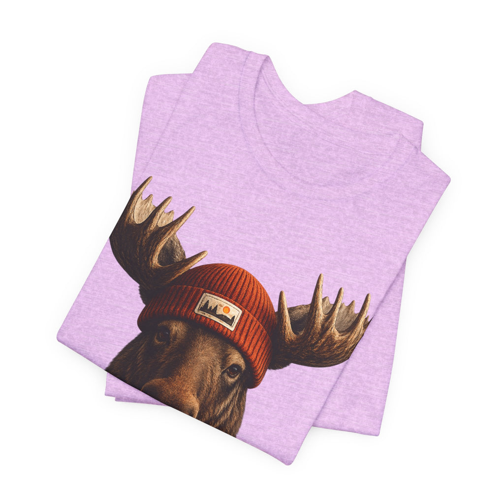 Moose in a Beanie