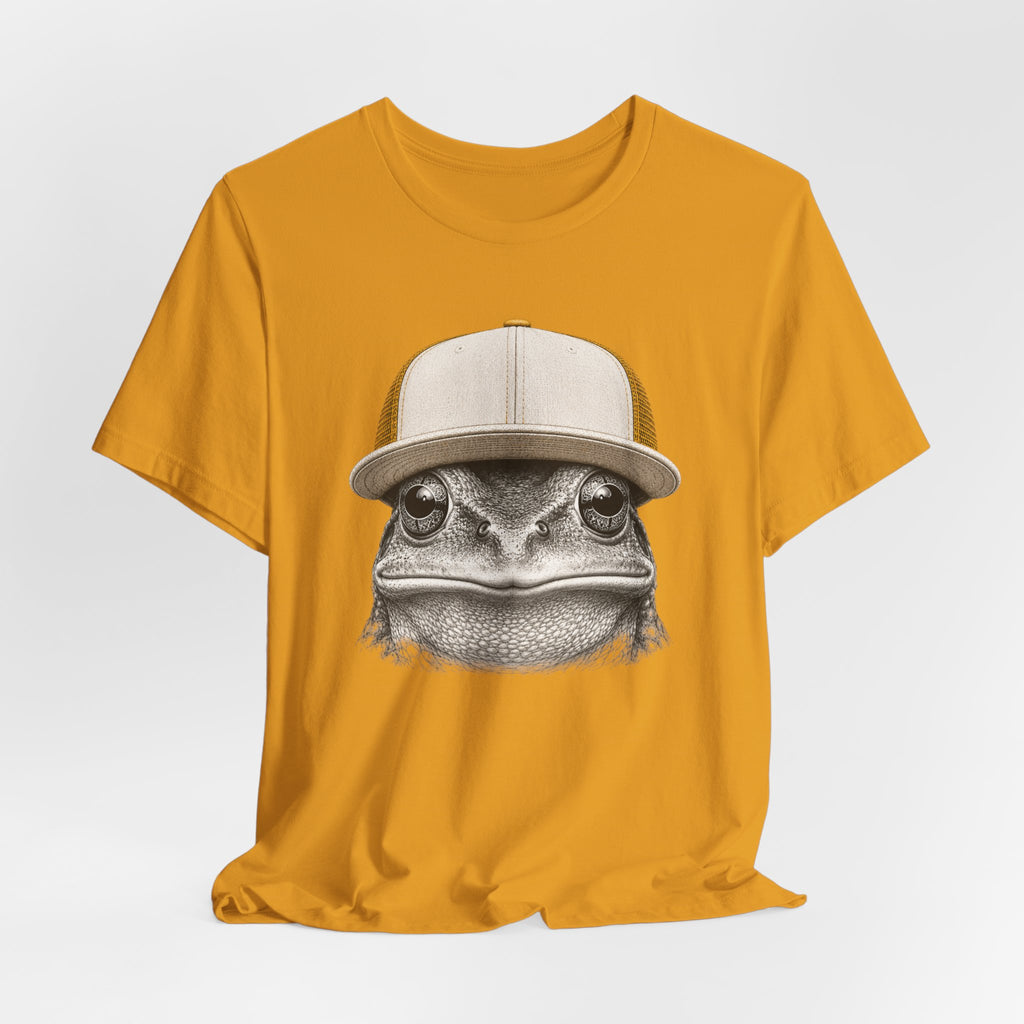 Frog in Trucker Hat