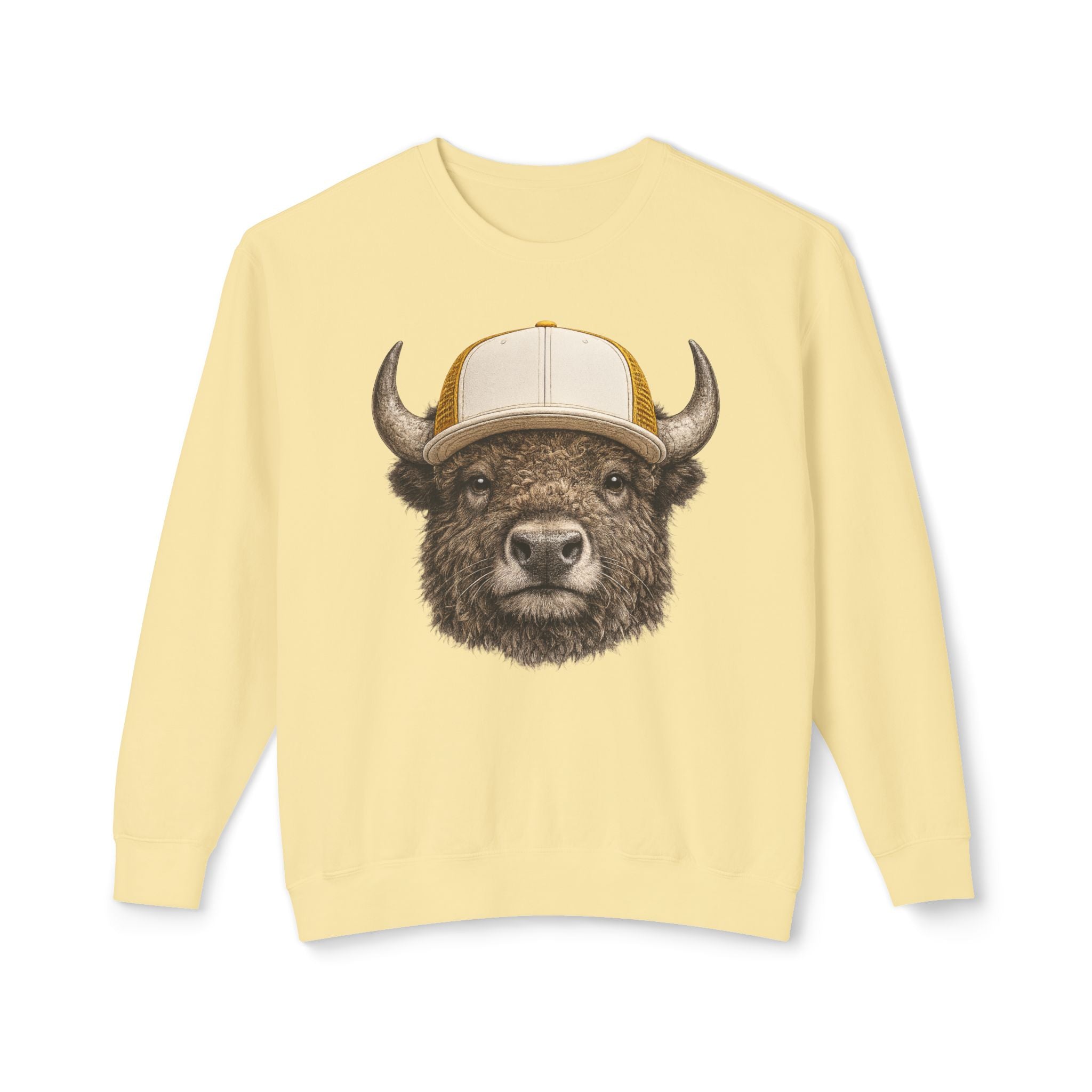 Trucker Hat Bison Sweatshirt