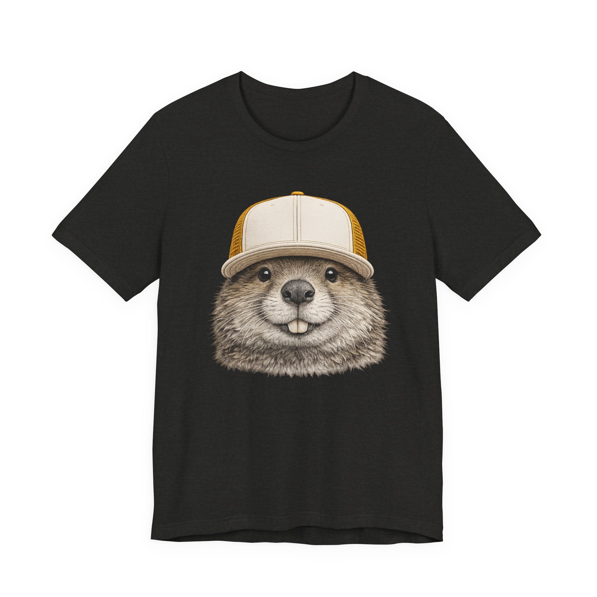 Beaver in Trucker Hat