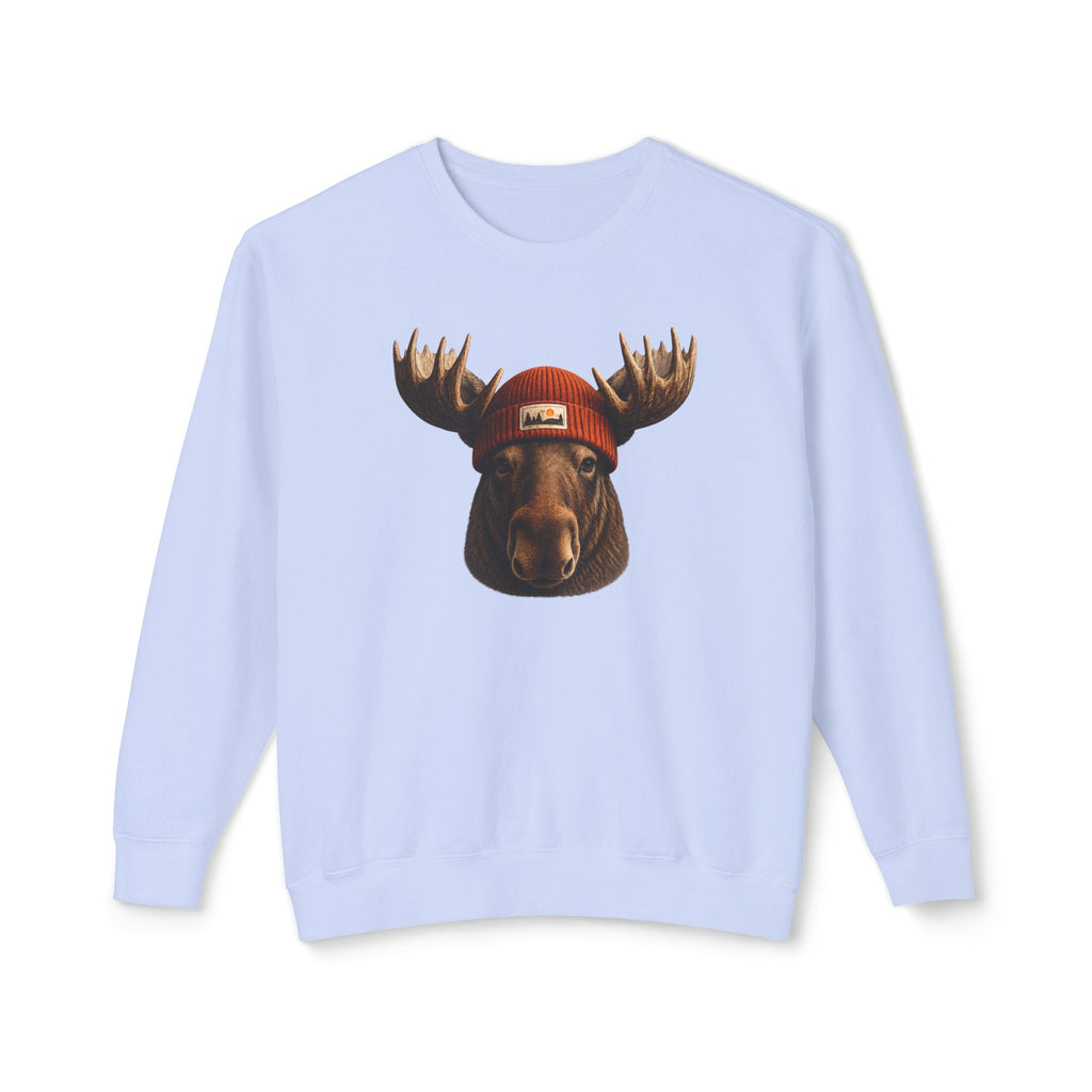 Moose Beanie Sweatshirt