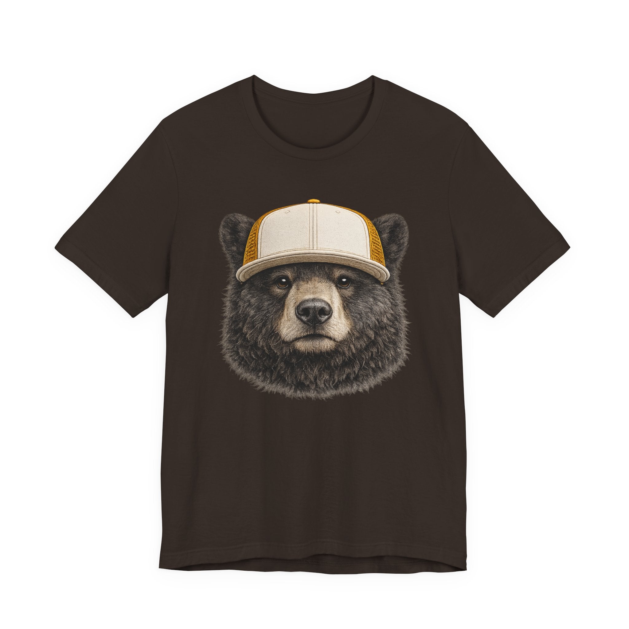 Black Bear in Trucker Hat