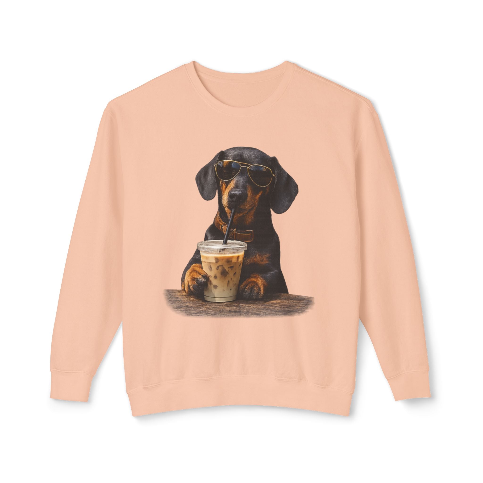 Dachshund with Coffee Sweatshirt
