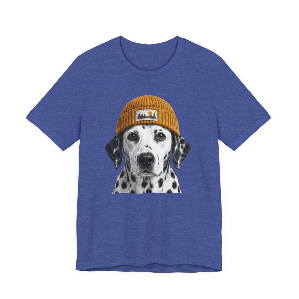 Dalmatian in a Beanie