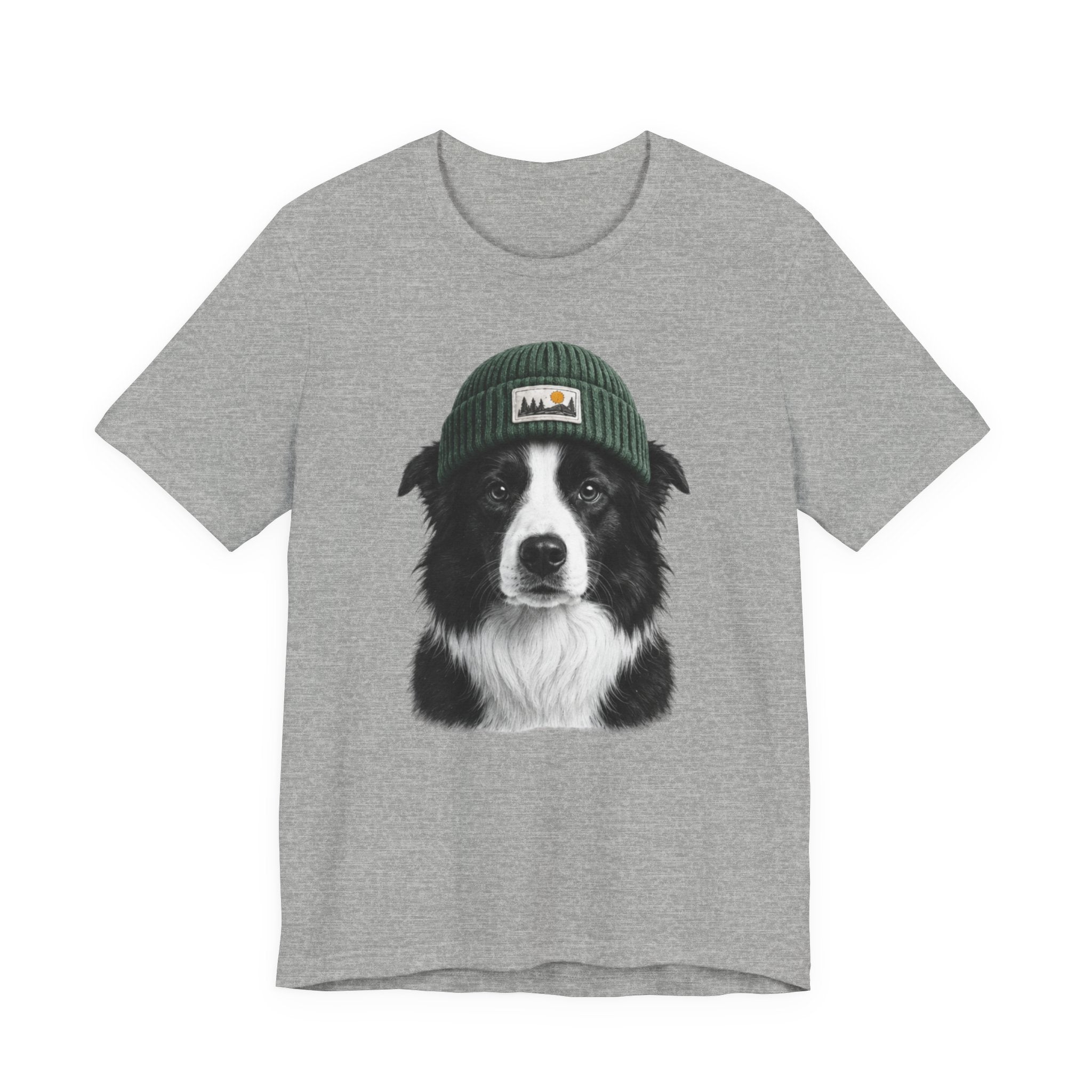 Border Collie in a Beanie