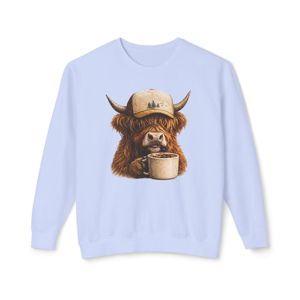Highland Cow Coffee Sweatshirt