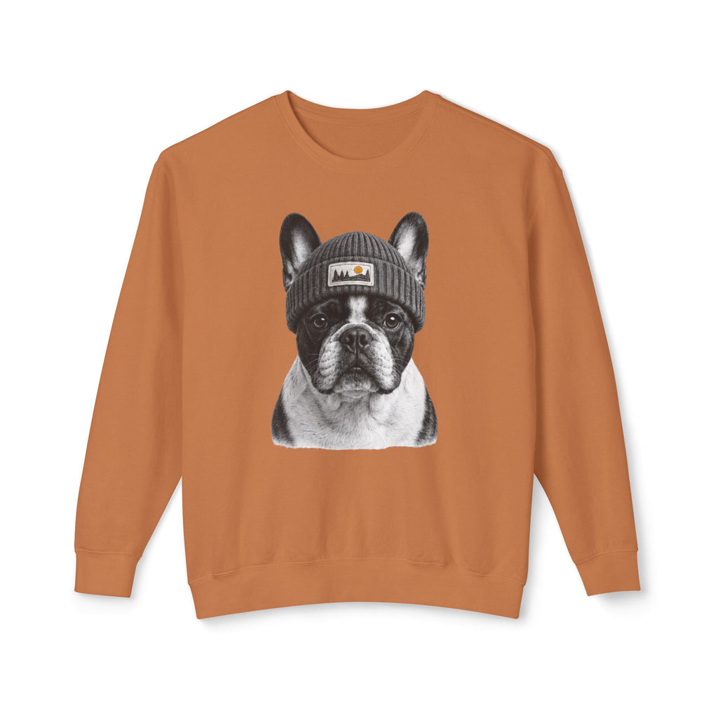 Boston Terrier Beanie Sweatshirt