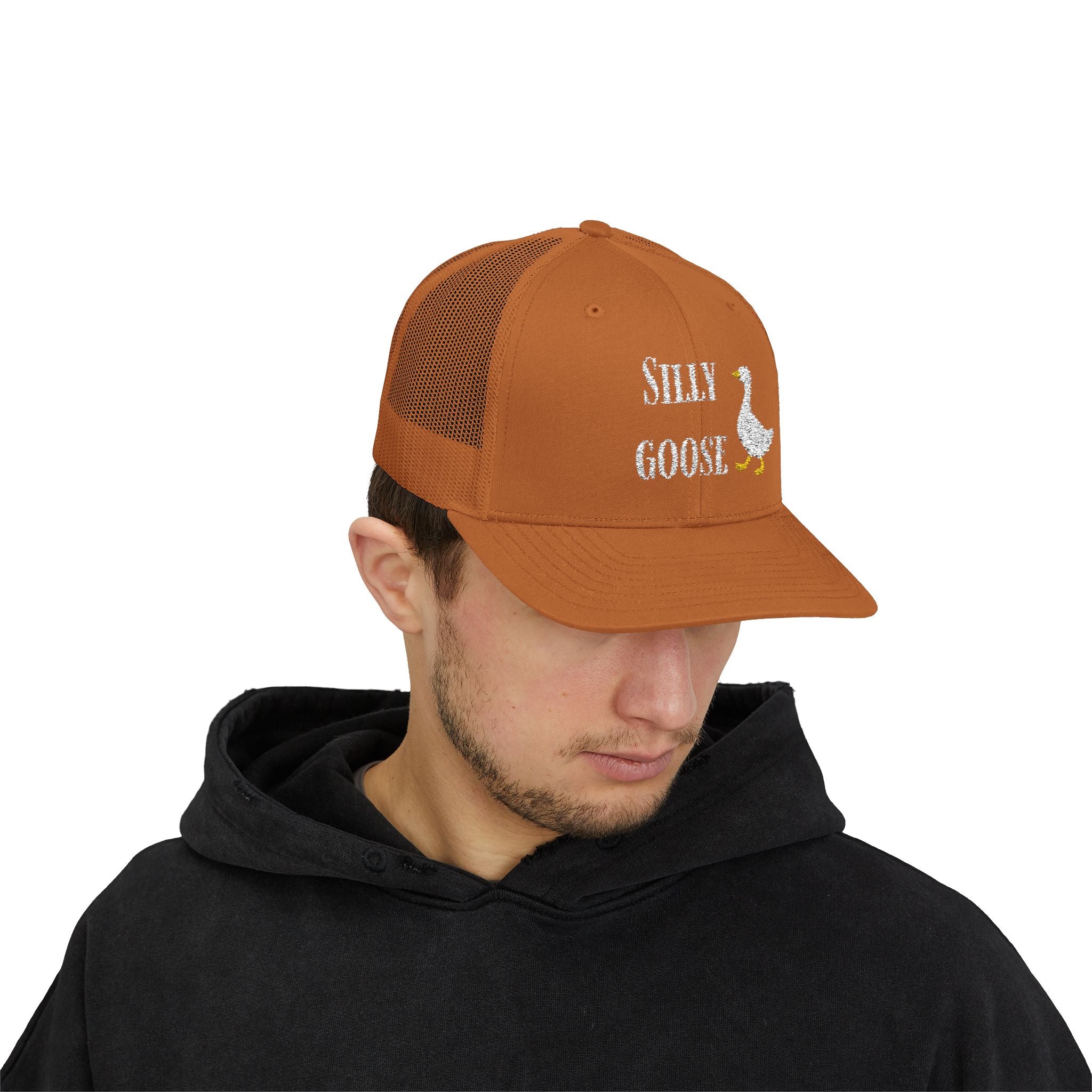 Trucker Cap — "Silly Goose"  Snapback