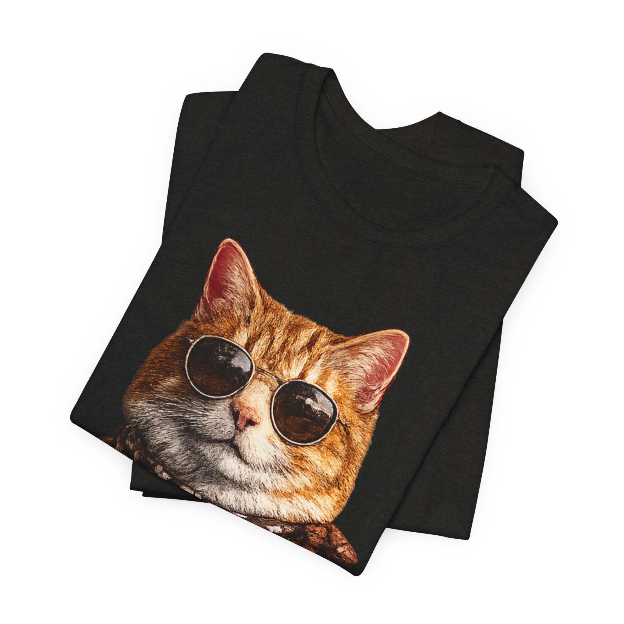 Cool Cat with Coffee
