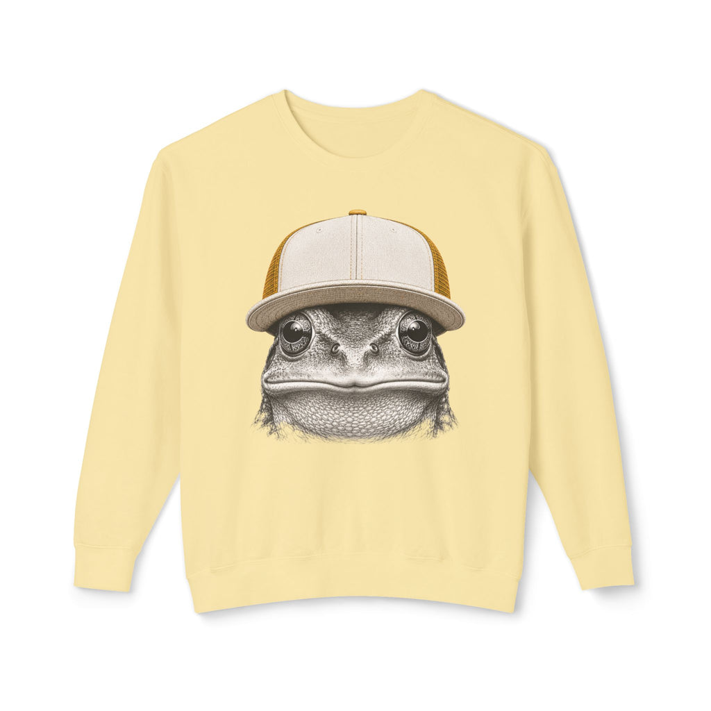Trucker Hat Frog Sweatshirt