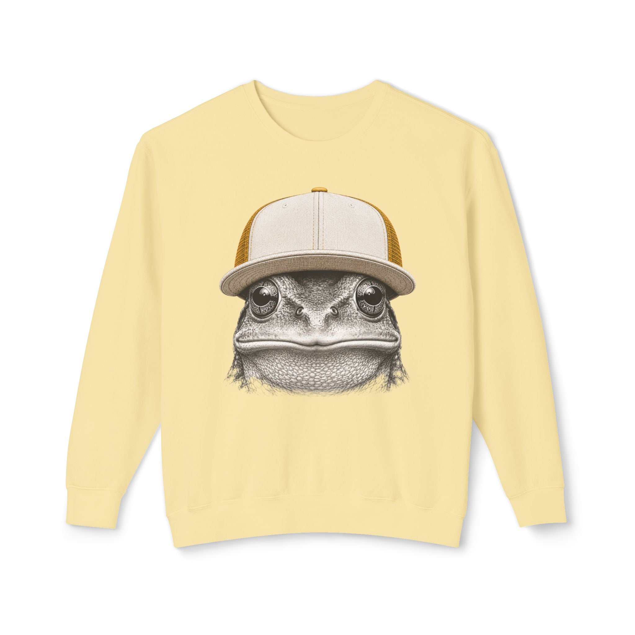 Trucker Hat Frog Sweatshirt