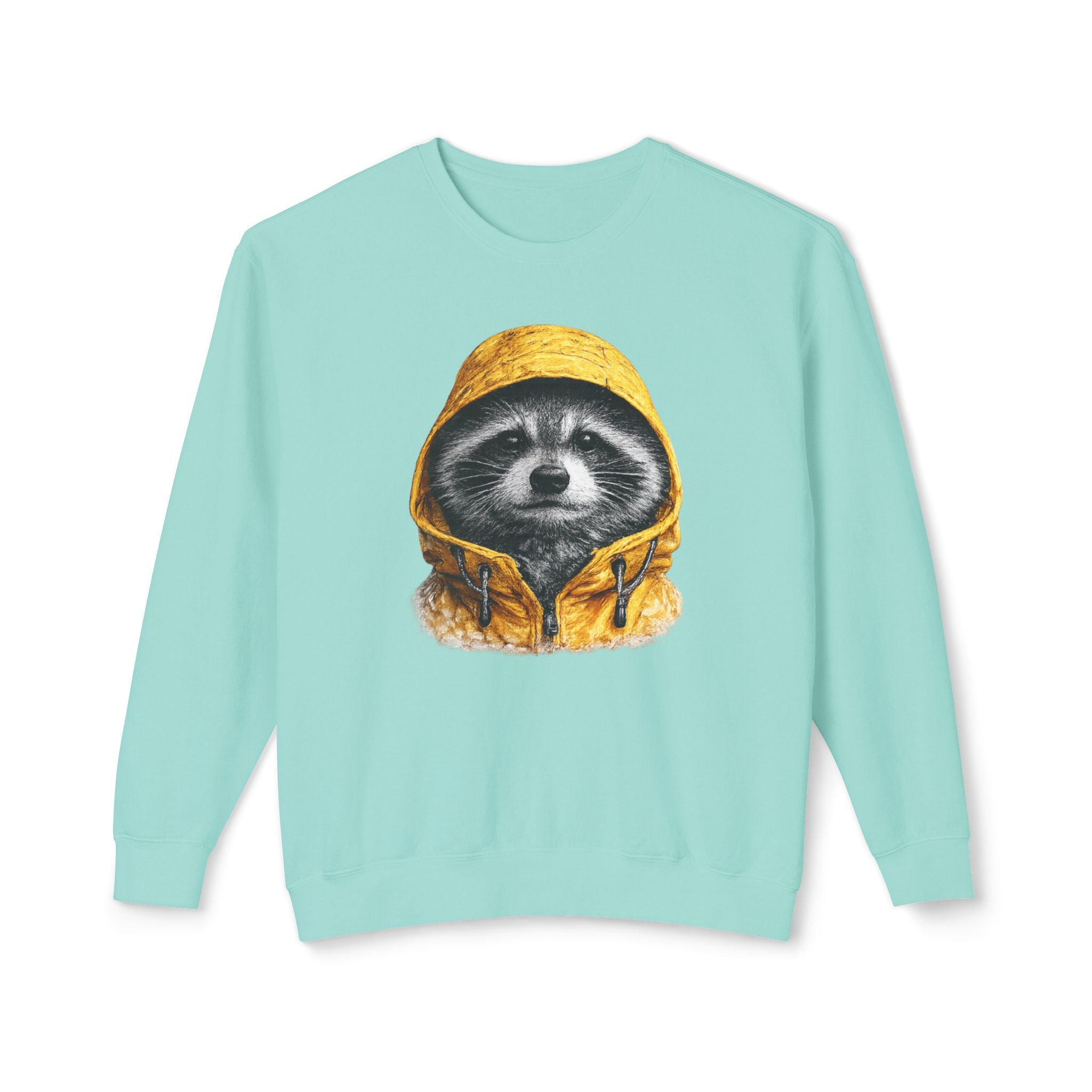 Raincoat Raccoon Sweatshirt
