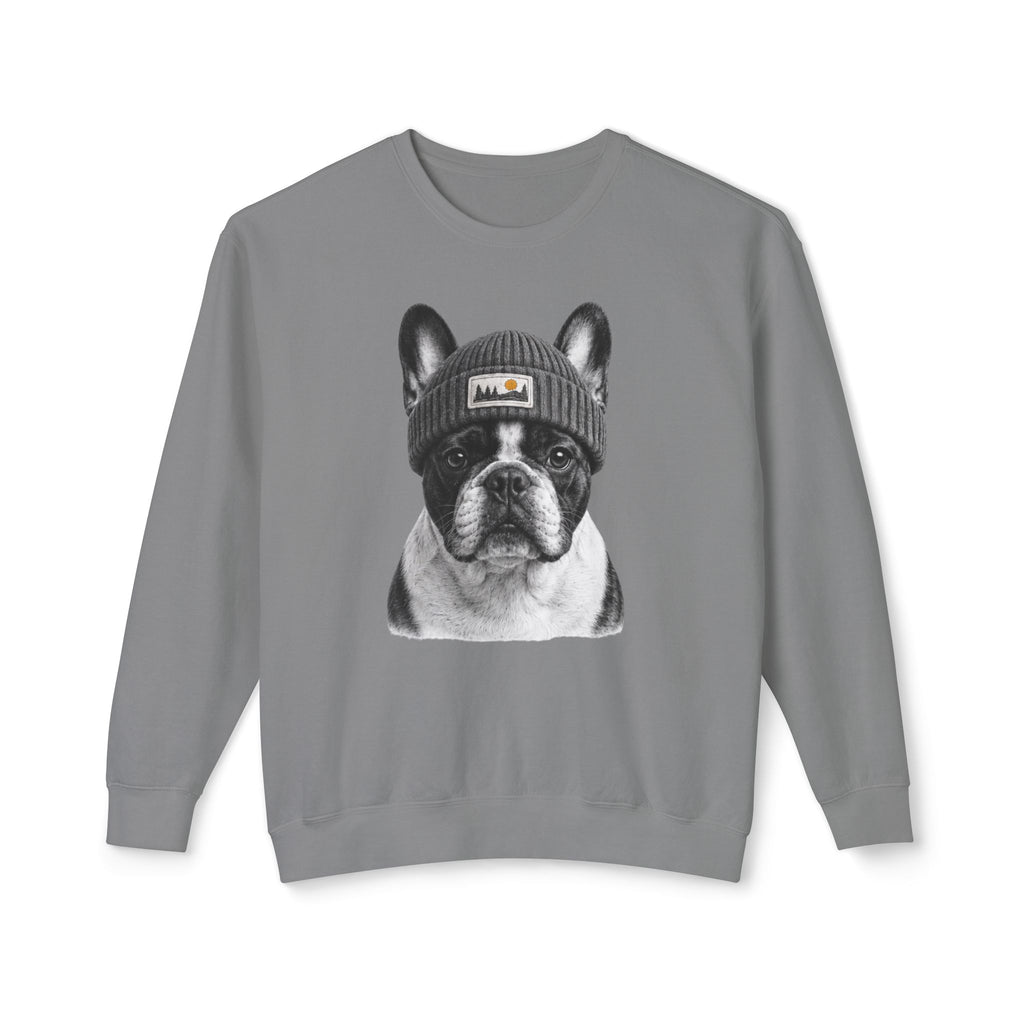 Boston Terrier Beanie Sweatshirt