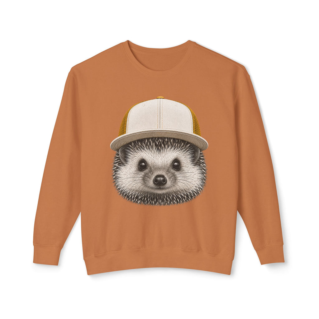 Trucker Hat Hedgehog Sweatshirt