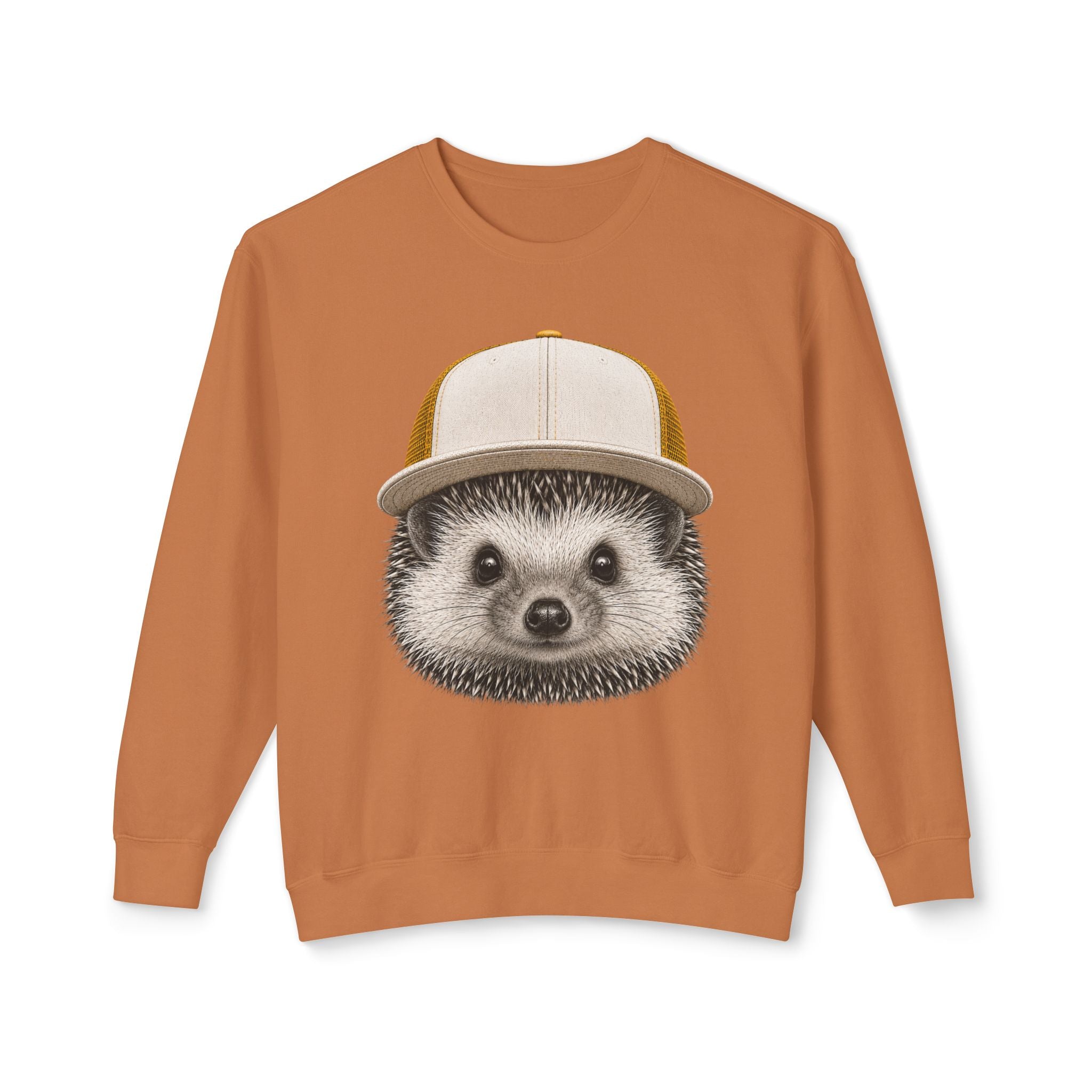 Trucker Hat Hedgehog Sweatshirt