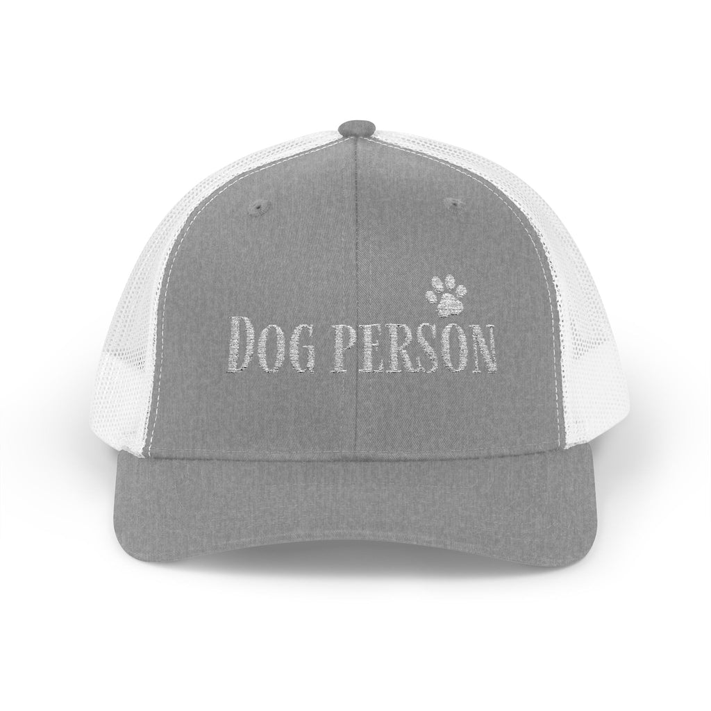 Trucker Cap — "Dog Person"  Snapback