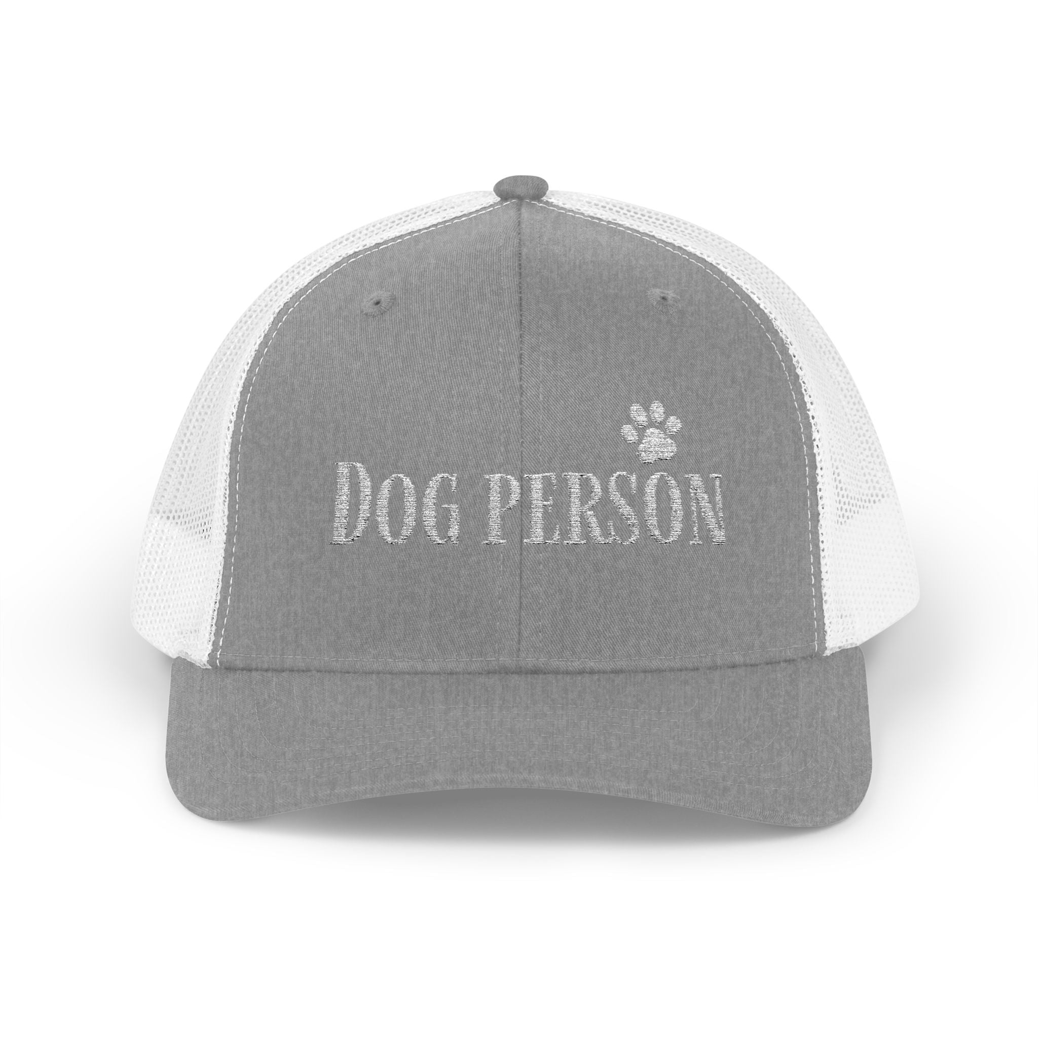 Trucker Cap — "Dog Person"  Snapback
