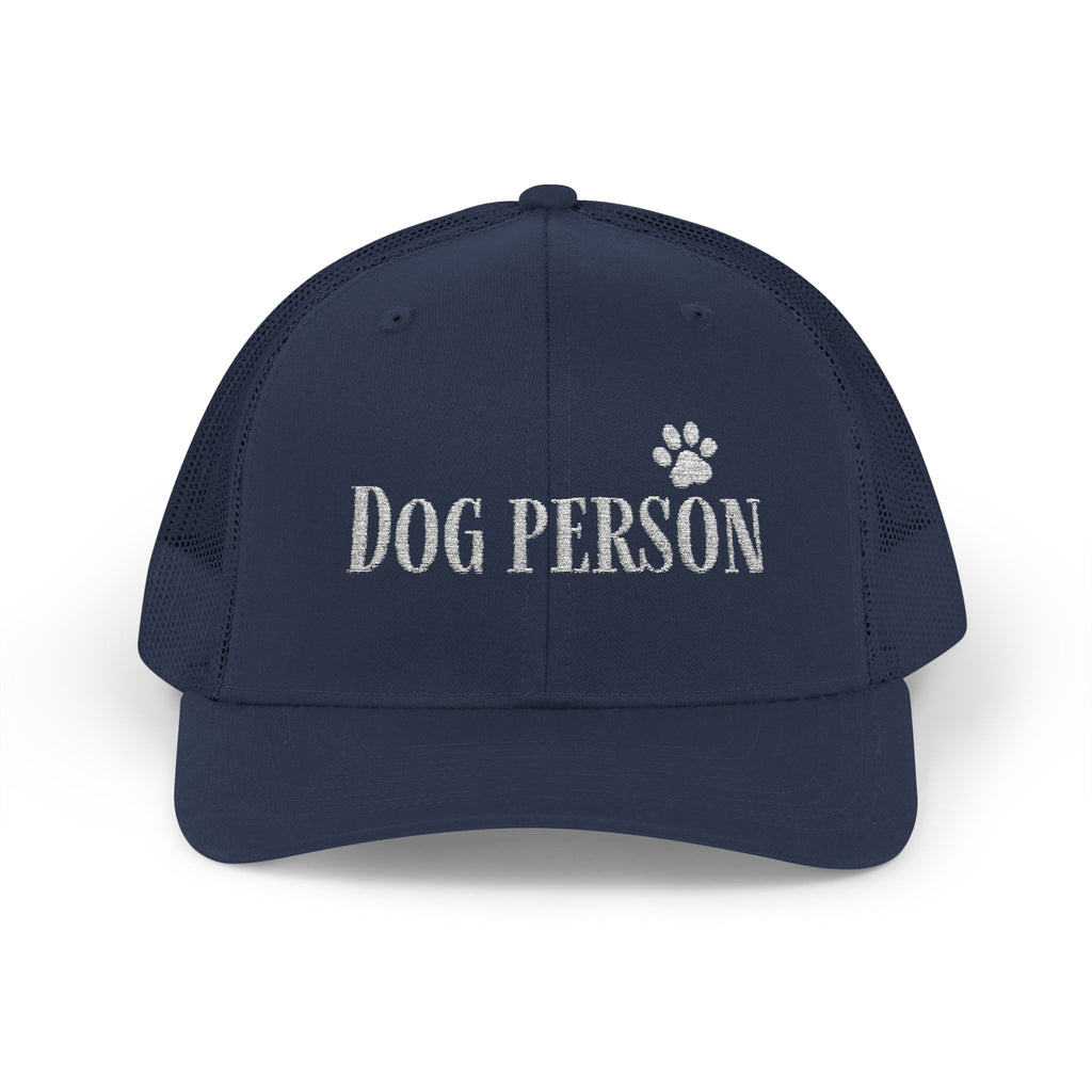 Trucker Cap — "Dog Person"  Snapback