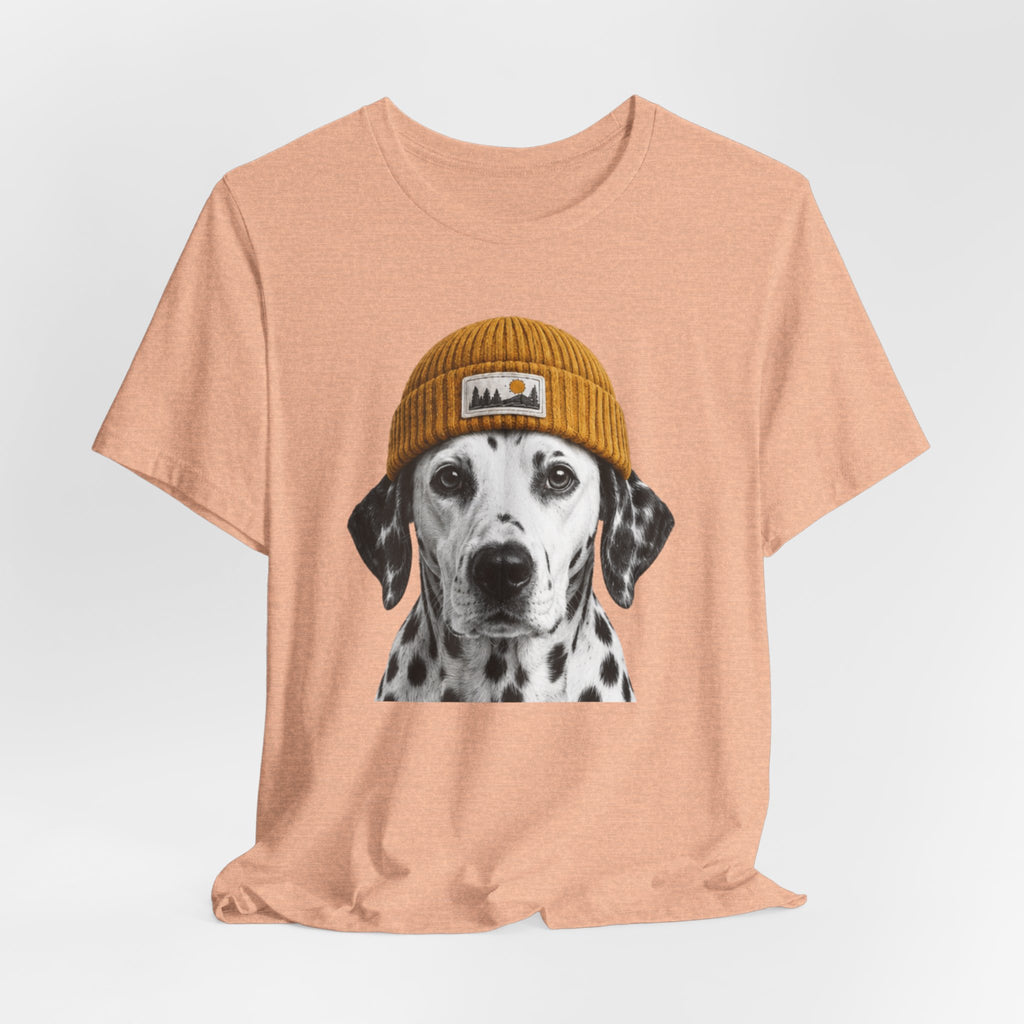 Dalmatian in a Beanie