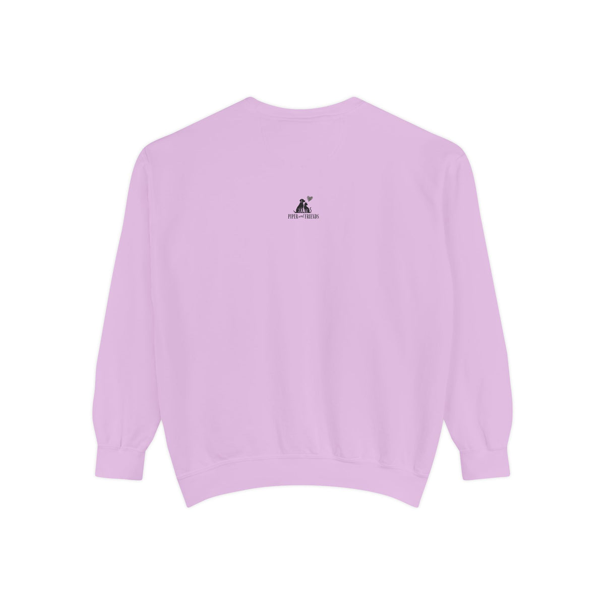 Dogs Are My Love Language Comfort Colors Crewneck Sweatshirt