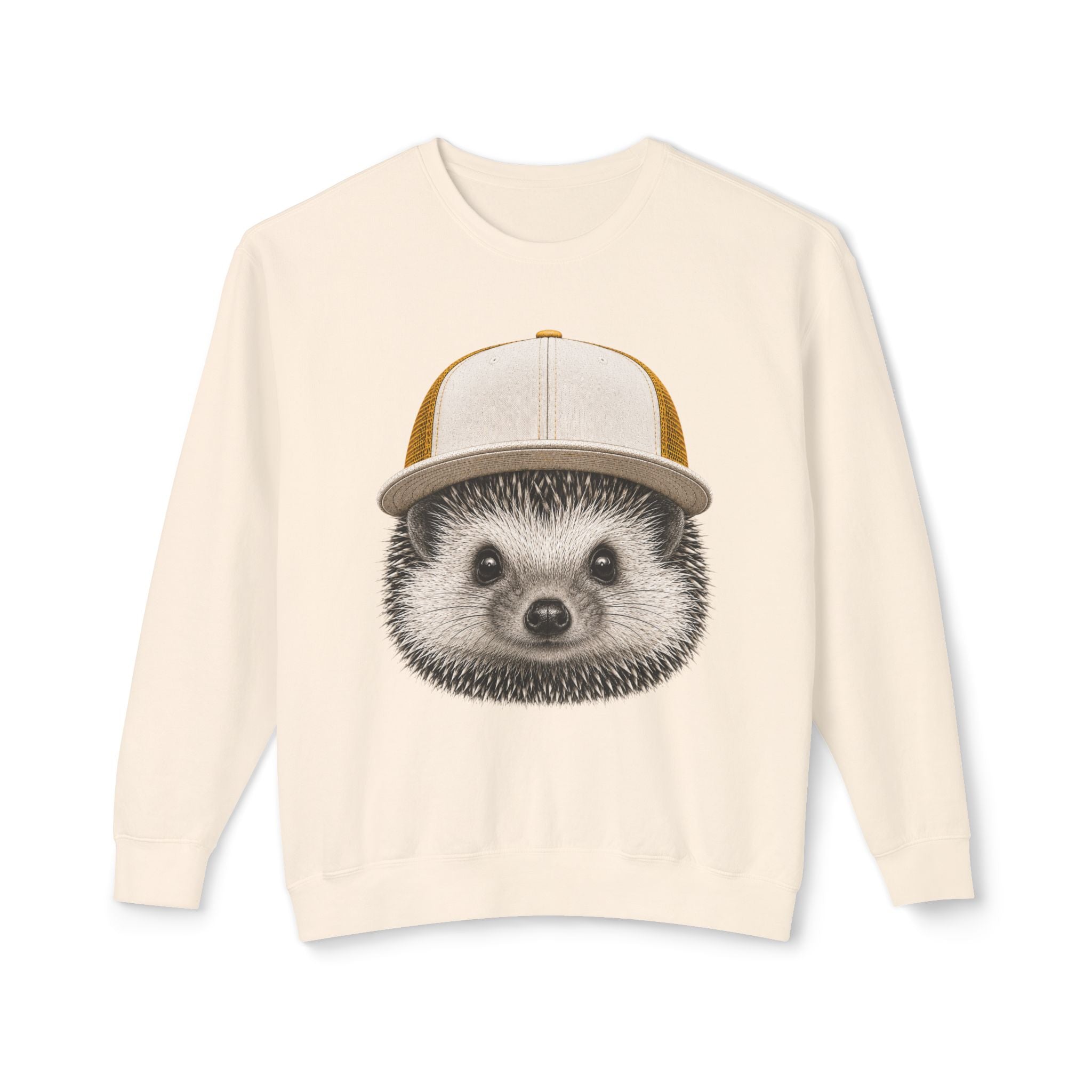 Trucker Hat Hedgehog Sweatshirt
