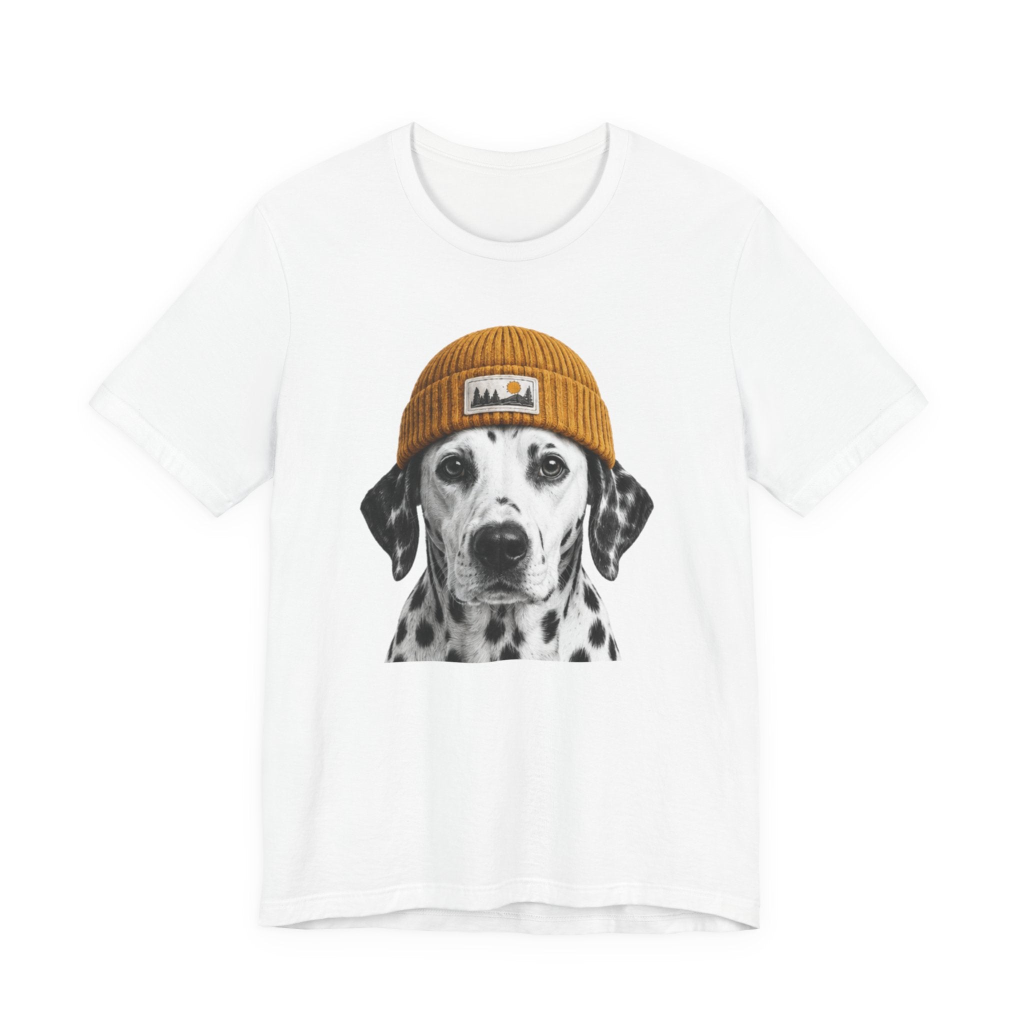 Dalmatian in a Beanie