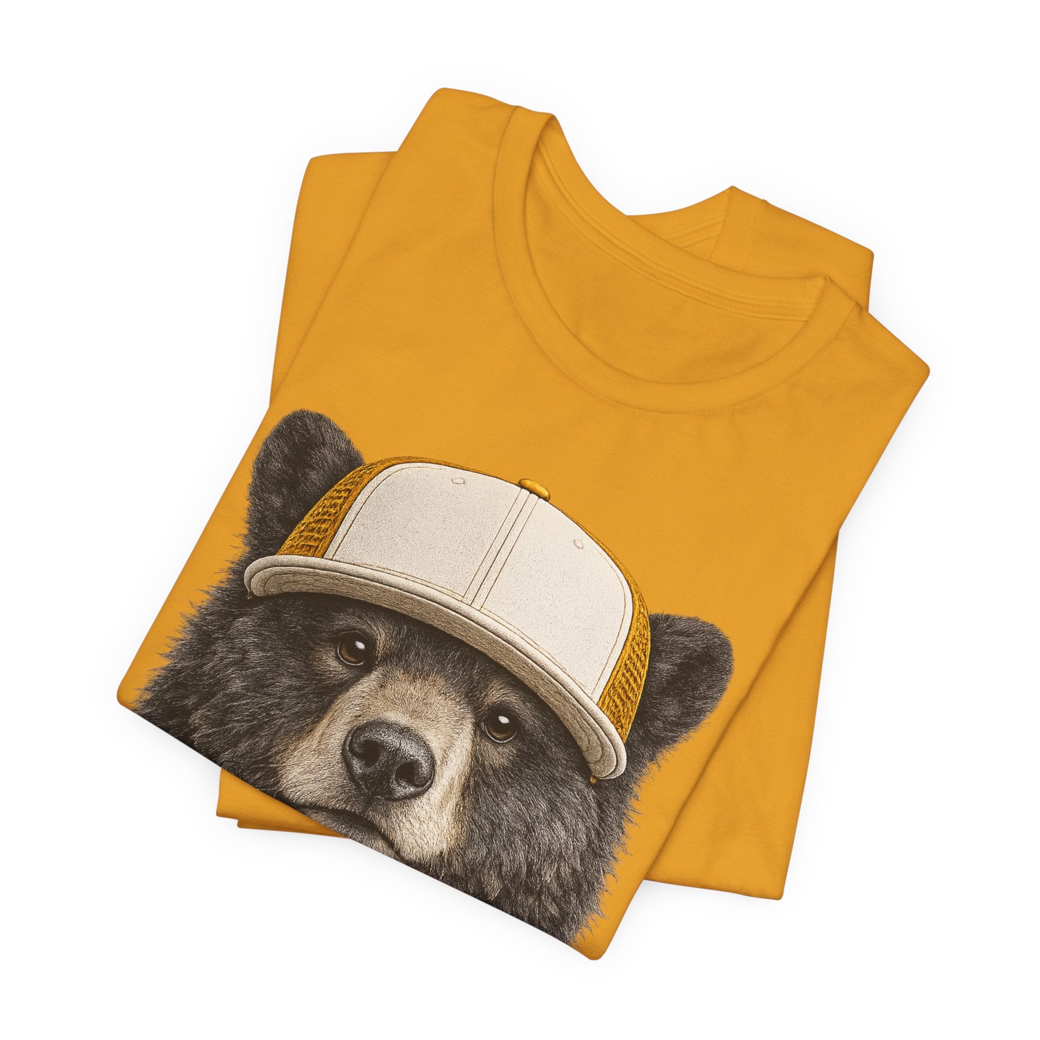 Black Bear in Trucker Hat