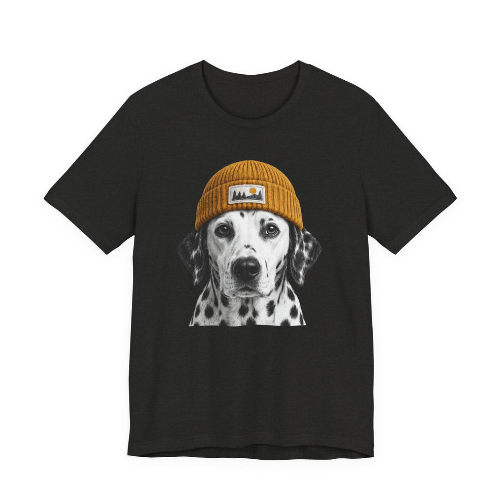 Dalmatian in a Beanie