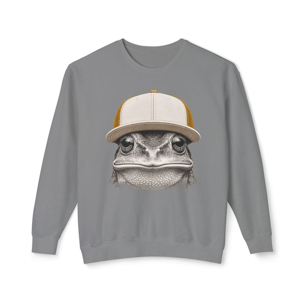 Trucker Hat Frog Sweatshirt