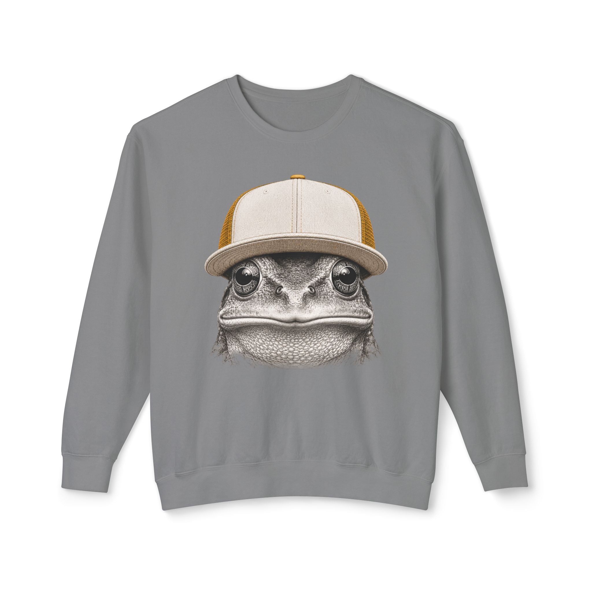 Trucker Hat Frog Sweatshirt