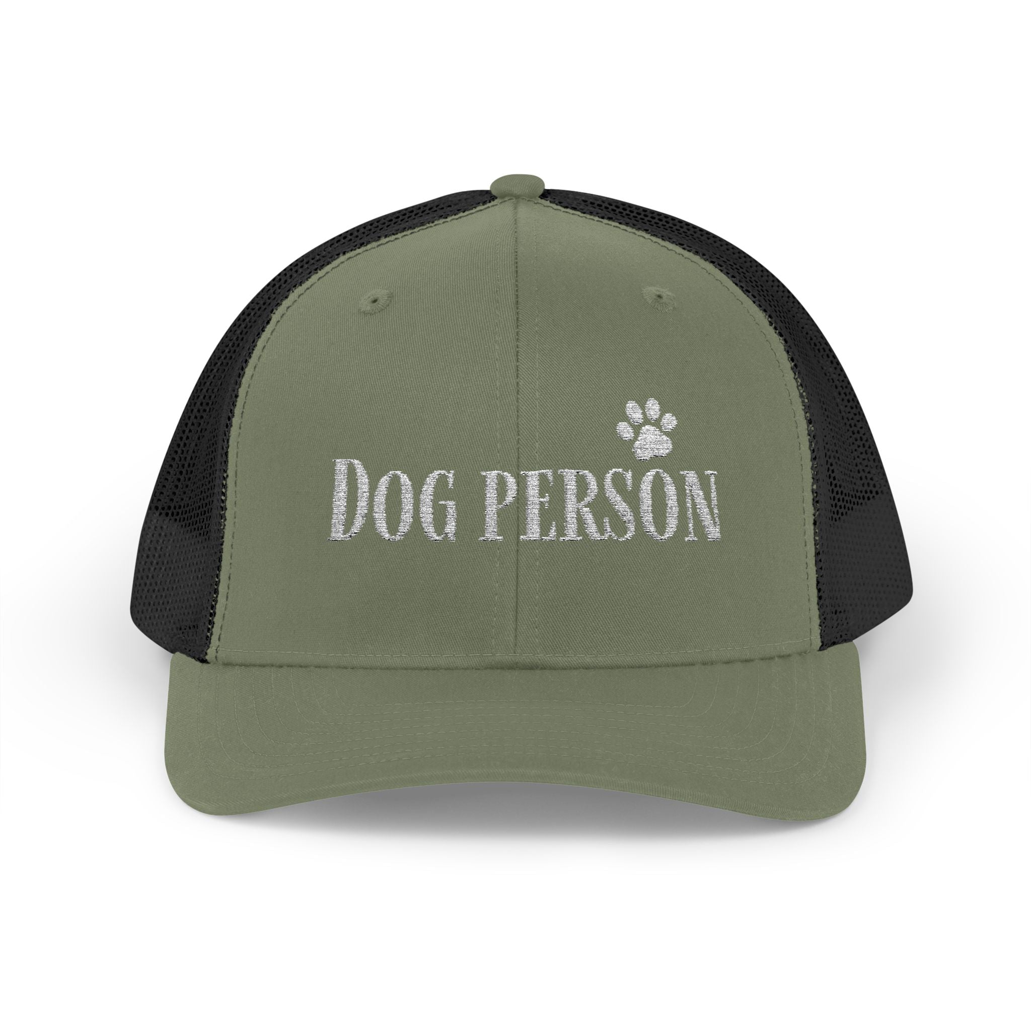 Trucker Cap — "Dog Person"  Snapback