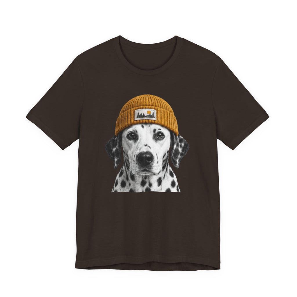 Dalmatian in a Beanie
