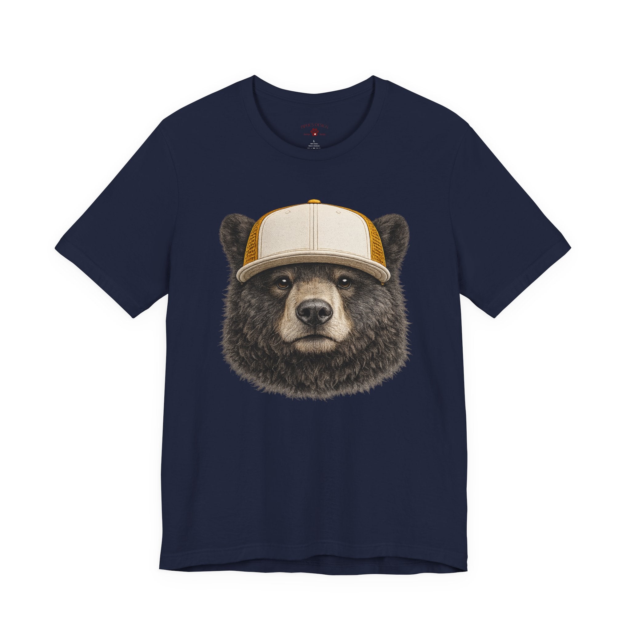 Black Bear in Trucker Hat